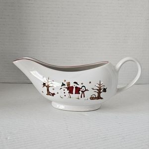 Sakura Christmas Gravy Boat by Debbie Mumm
